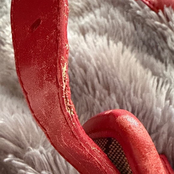 Gucci Red and Beige Shoulder Bag - Picture 6 of 14